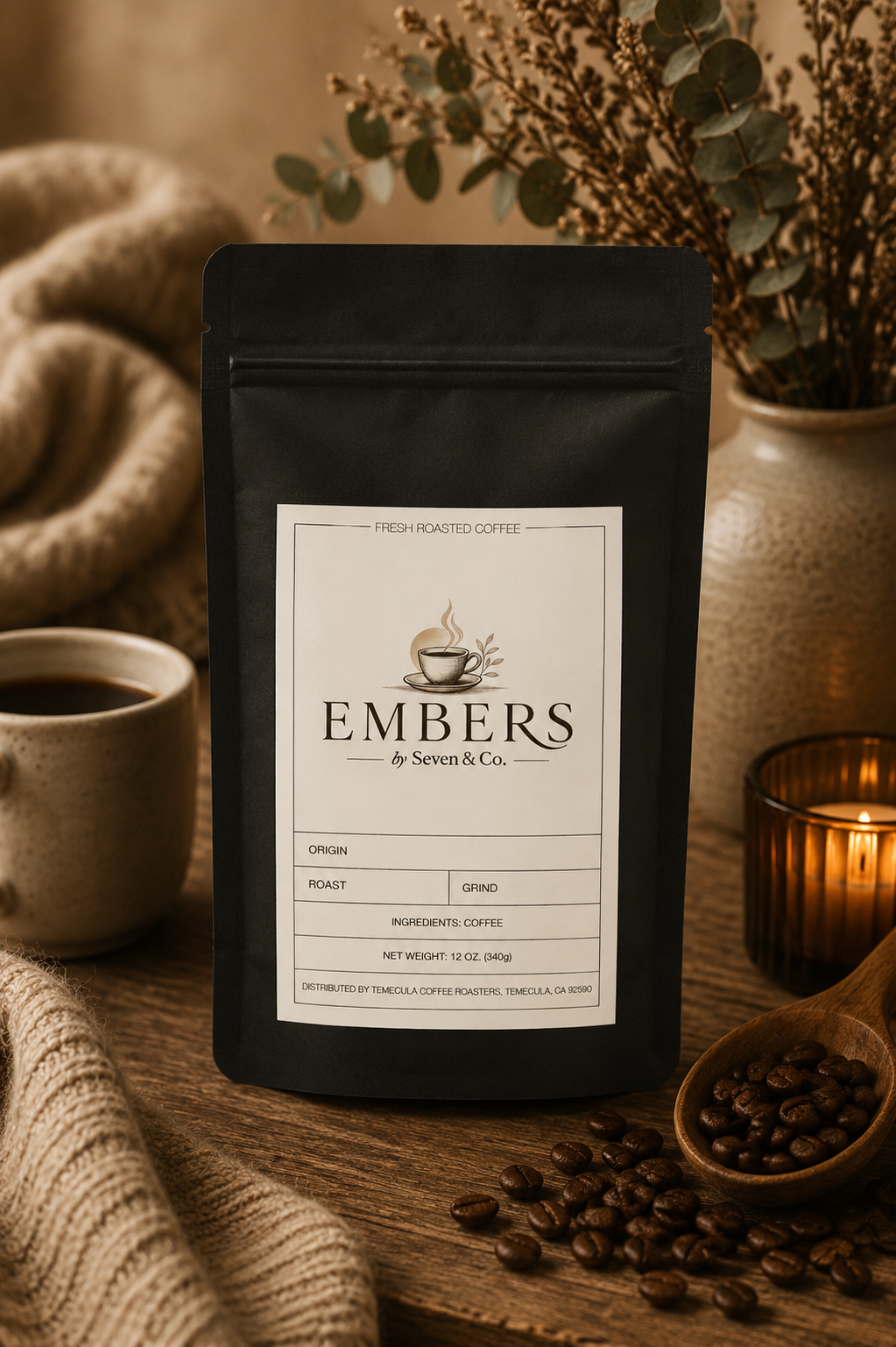 12 Pack Single Serve Coffee Capsules